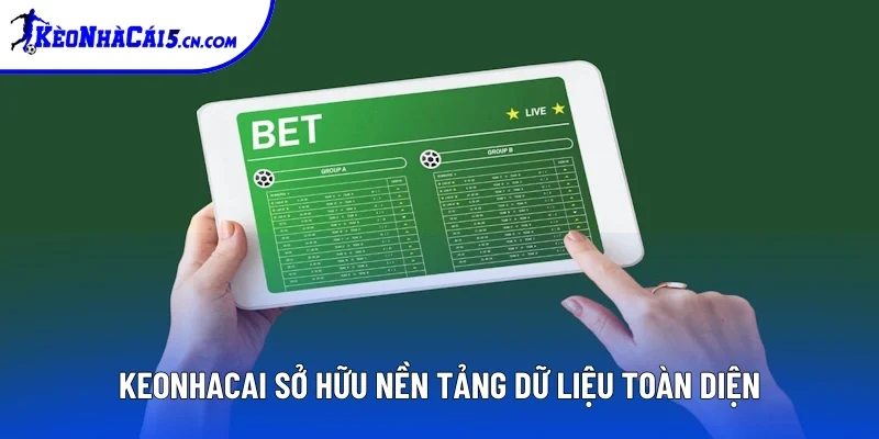 Đơn vị sở hữu nền tảng dữ liệu toàn diện